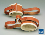 Leather and Polyurethane 601 Non-Locking Ankle Restraints